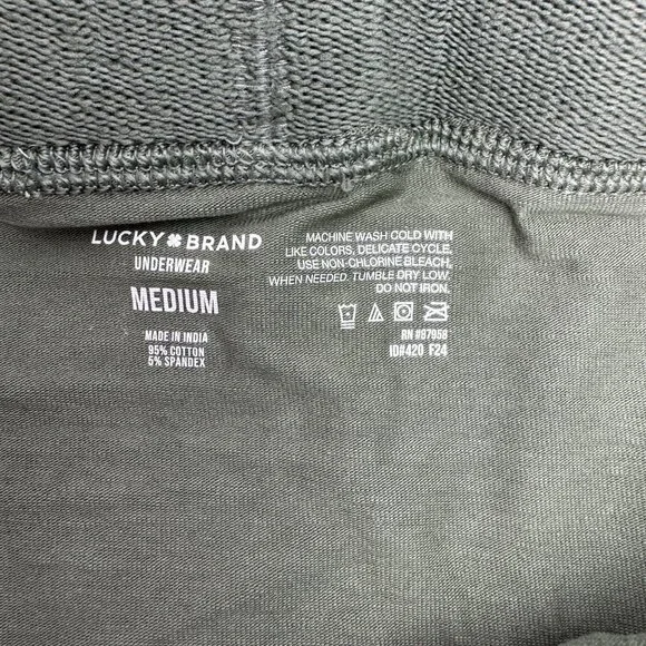 NEW Lucky Brand Sz Med 6'' Inseam 3-Pack Stretch Boxer Briefs Fly Pouch Tagless - Picture 8 of 14